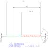 Garant Csigafúró HSS W 6,2 mm