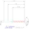 Garant Csigafúró HSS W 6,4 mm