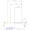 Holex Csigafúró HSS N 3,2 mm