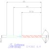 Holex Csigafúró HSS N 6,4 mm