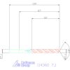 Holex Csigafúró HSS N 7,1 mm