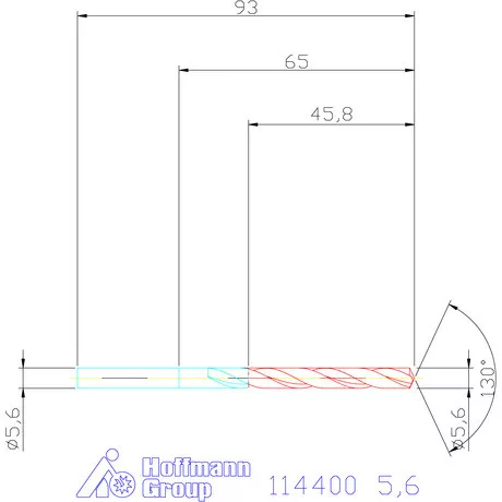 Garant Csigafúró HSS-E N 5,6 mm