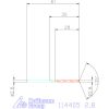 Holex Csigafúró HSS-E N 2,8 mm