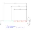 Holex Csigafúró HSS-E N 8,2 mm