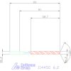 Garant Csigafúró HSS-E FS 6,2 mm