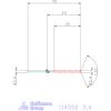 Garant Csigafúró HSS-Co8 3,4 mm