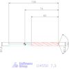 Garant Csigafúró HSS-Co8 7,3 mm