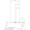 Csigafúró HSS-E  1,2 mm