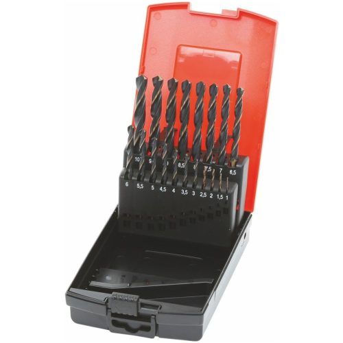Csigafúró készlet HSS 114020 sz., kazettával  1-10