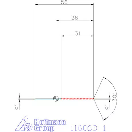 Garant Mélyfurat fúró HSS-E 1 mm