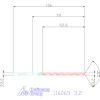 Garant Csigafúró, hosszú HSS-E N 3,2 mm