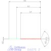 Csigafúró, hosszú HSS-E VA 2 mm