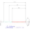 Garant Csigafúró, hosszú HSS-E VA 3,6 mm
