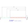 Garant Csigafúró, extra hosszú HSS FS 6,8X225 mm