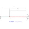 Garant Csigafúró, extra hosszú HSS N 4,2X220 mm