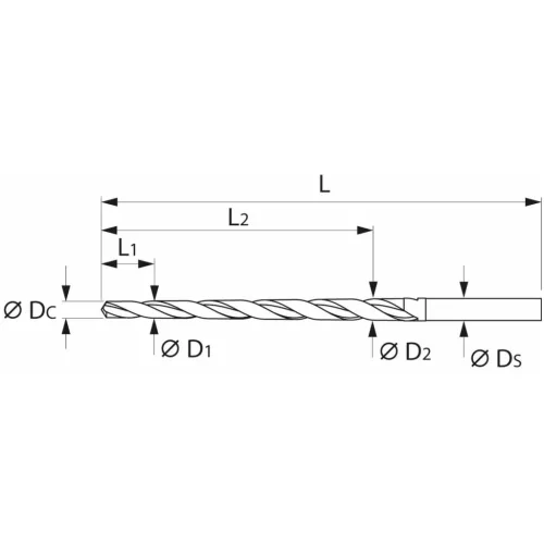 Garant Kúpos csapszegfurat fúró 8 mm