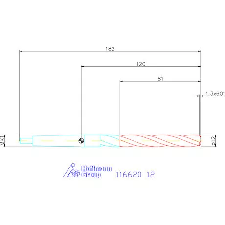 Garant Felfúró HSS N 12 mm