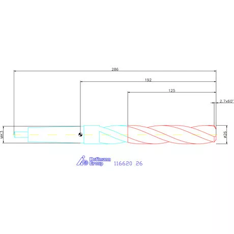 Garant Felfúró HSS N 26 mm