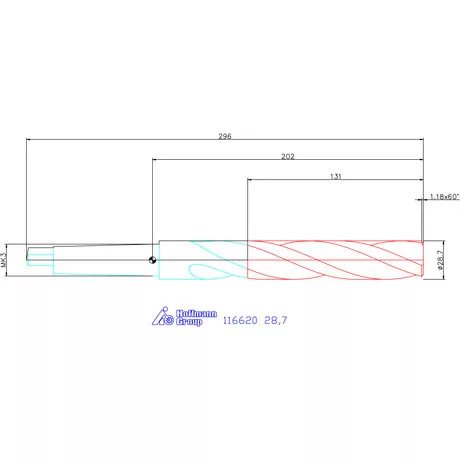Garant Felfúró HSS N 28,7 mm