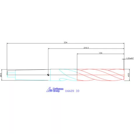 Garant Felfúró HSS N 33 mm