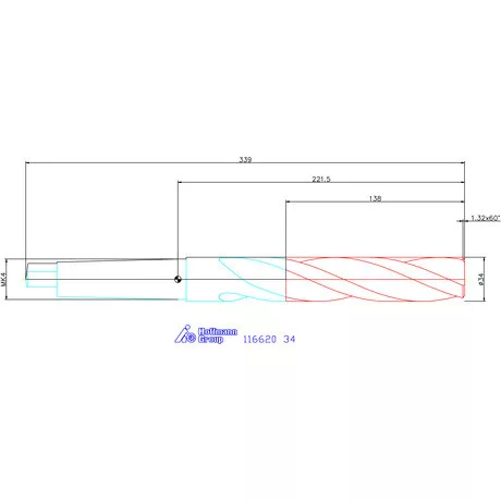 Garant Felfúró HSS N 34 mm