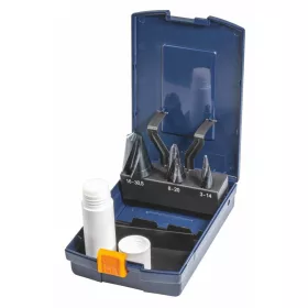   Precíziós kúpos lemezfúró készlet spirálhoronnyal HSS  3-30,5 mm