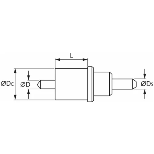 Garant Körkivágó, HM magas 49 mm