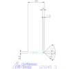 VHM-NC központozó 90° spirális 3 mm