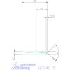 VHM-NC központozó 90° spirális 5 mm