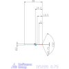 Garant VHM-HPC mikrofúró 0,75 mm