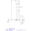 Garant VHM-HPC mikrofúró 0,8 mm