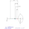 Garant VHM-HPC mikrofúró 0,97 mm
