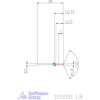 Garant VHM-HPC mikrofúró 1,8 mm