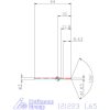 Garant Garant Master Steel MICRO VHM vezetőfúró hengeres szárral DIN 6535 HA 5×D 1,65 mm