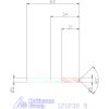 VHM fúró, aramid  5 mm