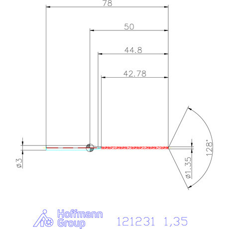 Garant Garant Master Steel MICRO VHM fúró hengeres szárral DIN 6535 HA 30×D 1,35 mm