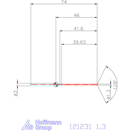 Garant Garant Master Steel MICRO VHM fúró hengeres szárral DIN 6535 HA 30×D 1,3 mm