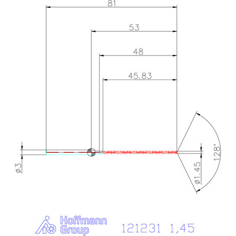 Garant Garant Master Steel MICRO VHM fúró hengeres szárral DIN 6535 HA 30×D 1,45 mm