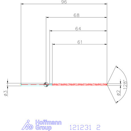 Garant Garant Master Steel MICRO VHM fúró hengeres szárral DIN 6535 HA 30×D 2 mm