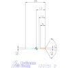 VHM csigafúró, extra rövid  2 mm