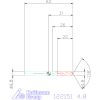 Garant VHM csigafúró, extra rövid 4,8 mm