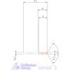 VHM csigafúró extra rövid  3 mm