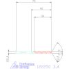 Garant VHM csigafúró 3,4 mm