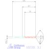 Holex VHM csigafúró 3,1 mm