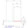 Holex VHM csigafúró 3,6 mm