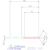 Holex VHM csigafúró 4,4 mm