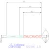 Holex VHM csigafúró 6,5 mm
