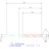 Holex VHM csigafúró 7,4 mm