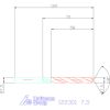 Holex VHM csigafúró 7,5 mm