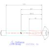 VHM HPC fúró hengeres szárral DIN 6535 HA 16 mm